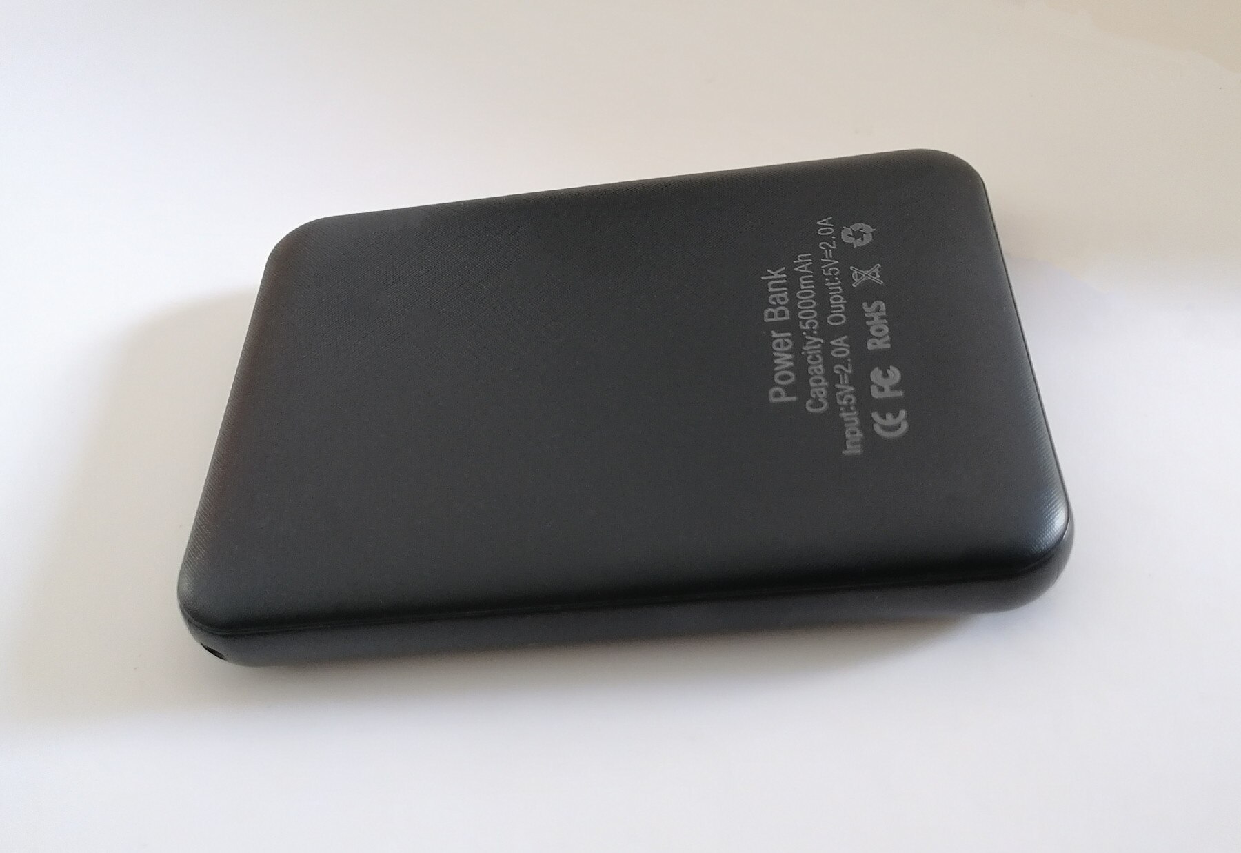 Powerbank 5000mah, Dual usb output, Lithium ion polymer battery