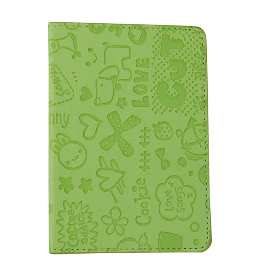 Paspoort Deksel Paspoort Protector Wallet Visitekaartje Zachte Passport Cover Card Case Reizen Waterdichte Vuil Paspoort: Green