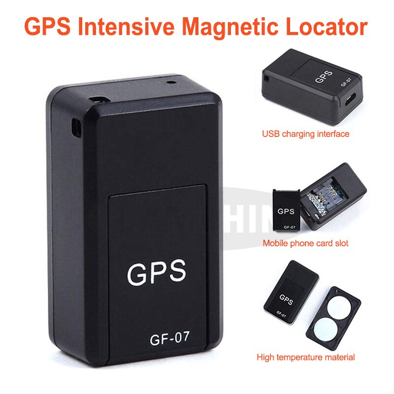 Freies Installation Magnetische Mini GF-07 GPS-Tracker SOS Verfolgung Geräte Für Fahrzeug Auto Art Standort-Tracker Lokalisierer Systeme