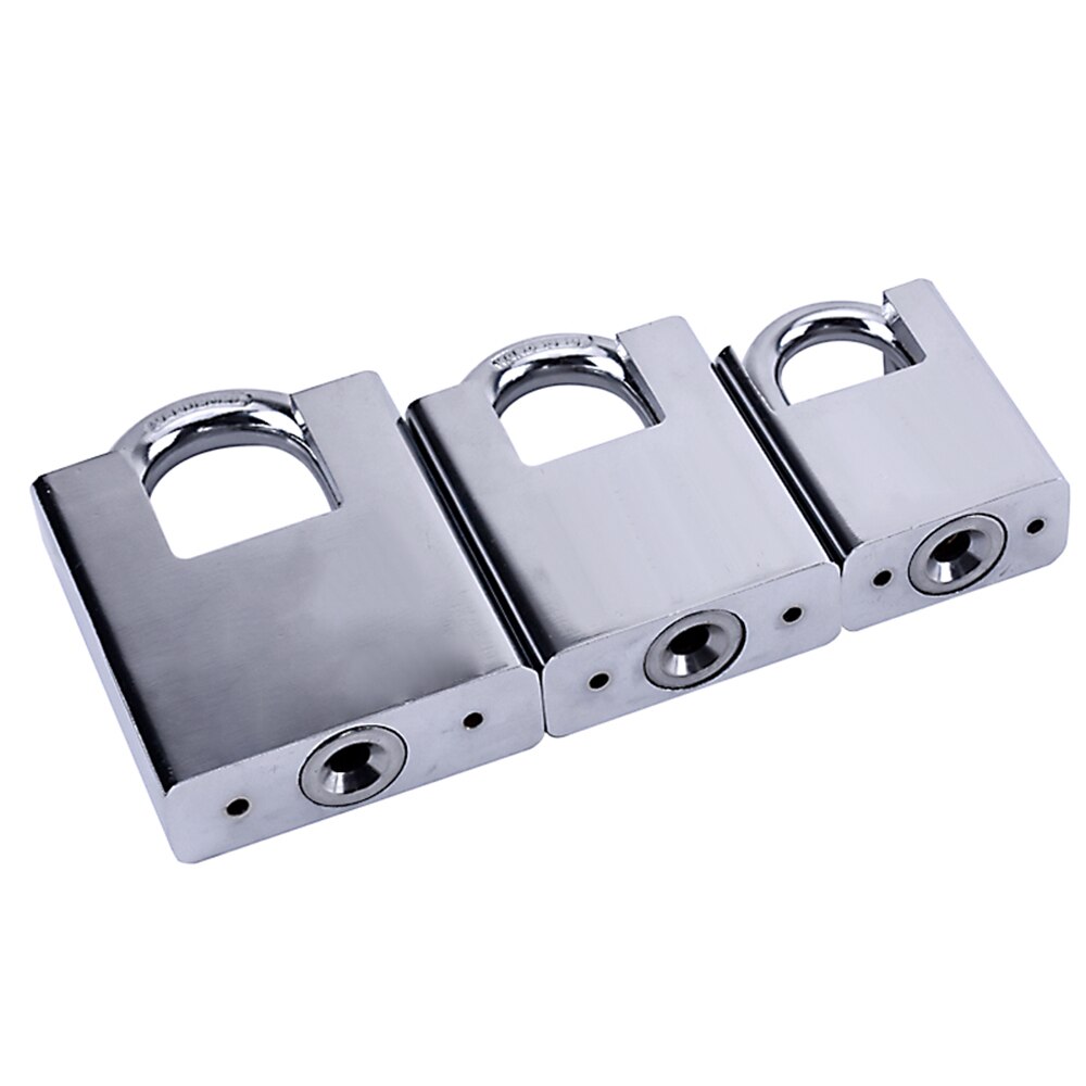 1PCS keyed padlock Galvanized iron lock Anti - theft waterproof dust pry Security lock Door / warehouse / dormitory padlock