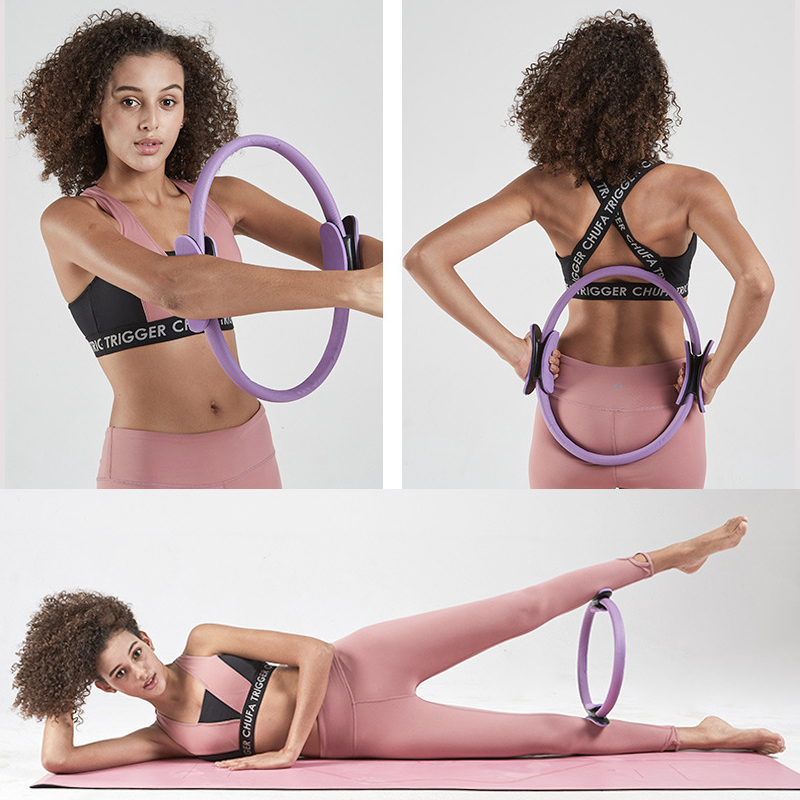 Pilates yogafitness magisk ring kvinner trening hjemmetrening muskel pilates sirkel pp+nbr materiale yogasirkel