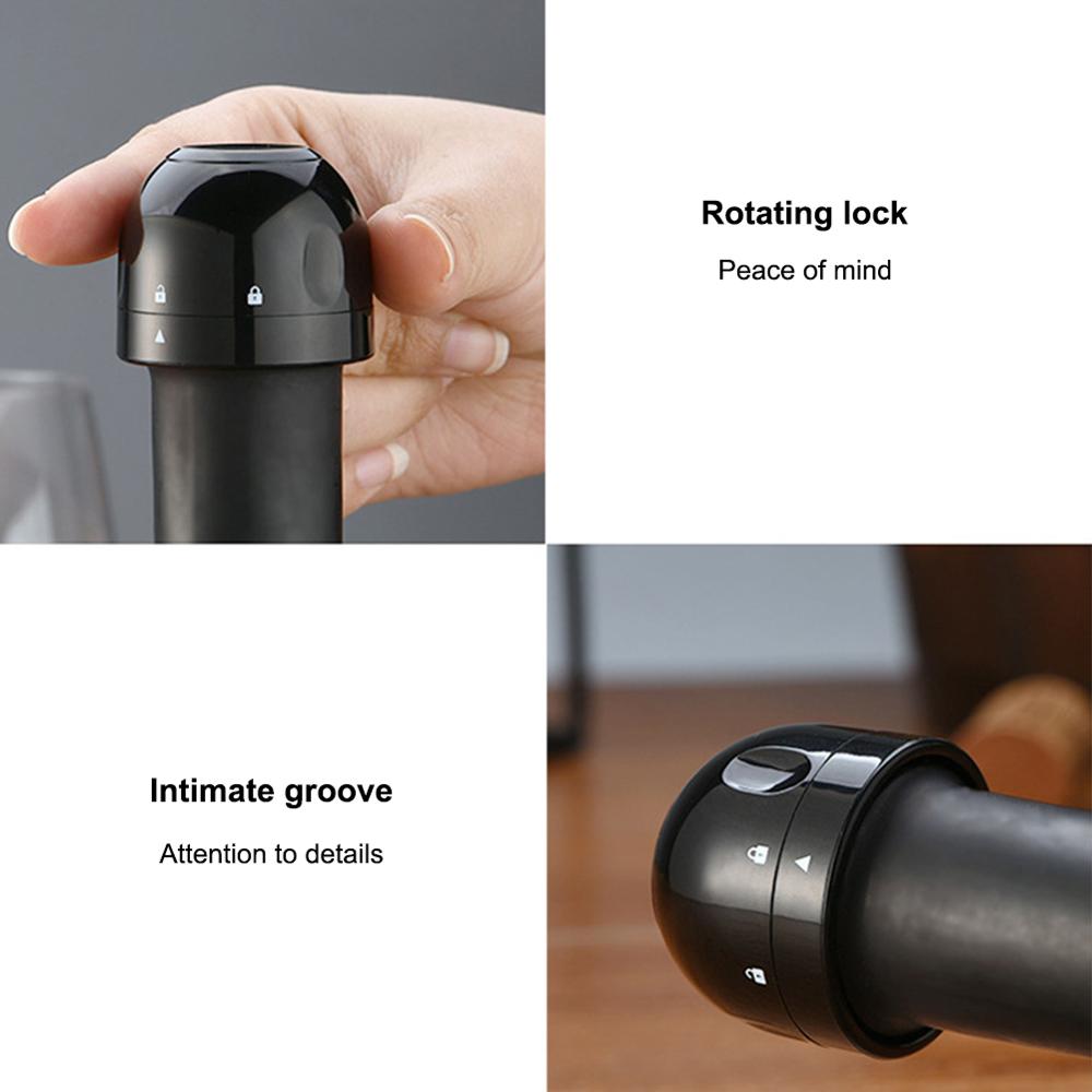 Wine Bottle Sealer Red Wine Saver Fresh Sealing Pr... - Grandado