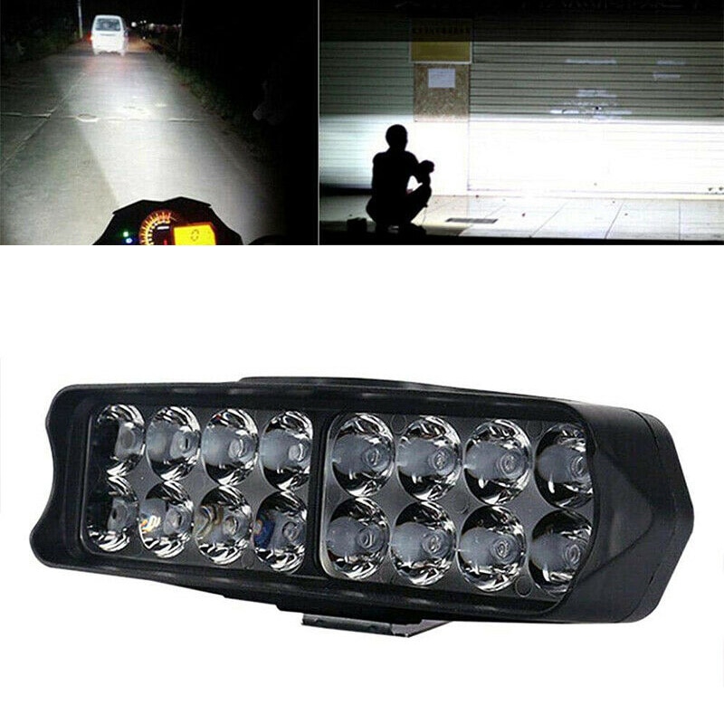 CORHAD Led Motorfiets Koplamp Waterdichte Motorlamp Met Hoge Luminantie Eenvoudige Installatie Energiezuinig Duurzaam Voor Motorrijden Elk Weertype