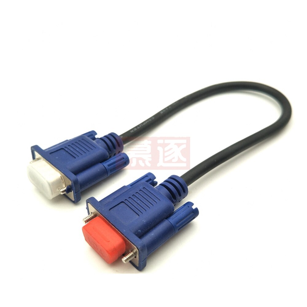 0.5m-10m HD15Szpilka VGA d-pod krótki kabel wideo z męskiego na męskie M/M męnarty na żeńnarty i żeńnarty robić żeńskiego kabla RGB robić monitora
