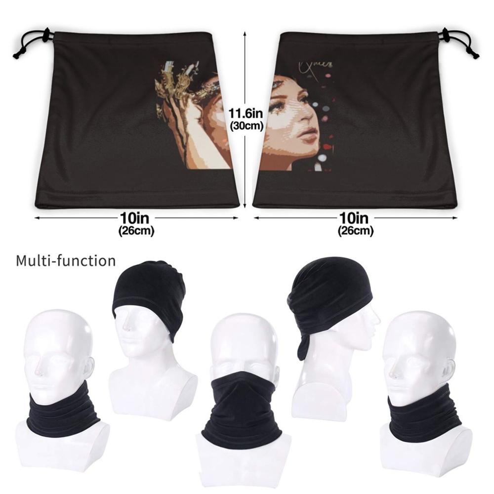 Eva Queen – foulard et Bandana d&#39;escalade, masque facial pour Fan d&#39;art, reine Eva, chanteur français