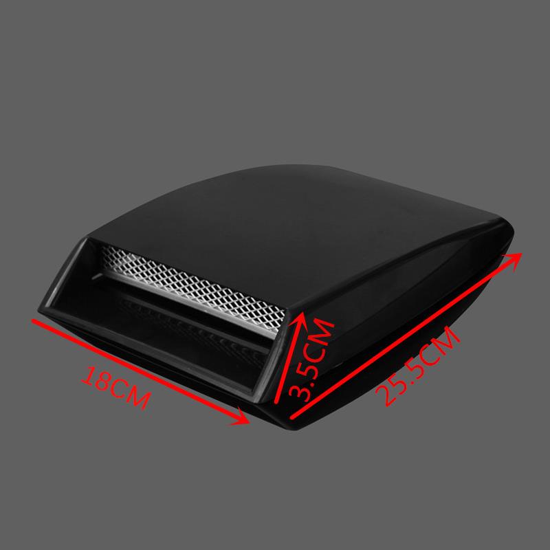 Yleiskäyttöinen koristeellinen ilmanottoaukko turbokonepellin tuuletusaukon kansi useimpiin autoihin ja ajoneuvoihin autot auton muotoilu