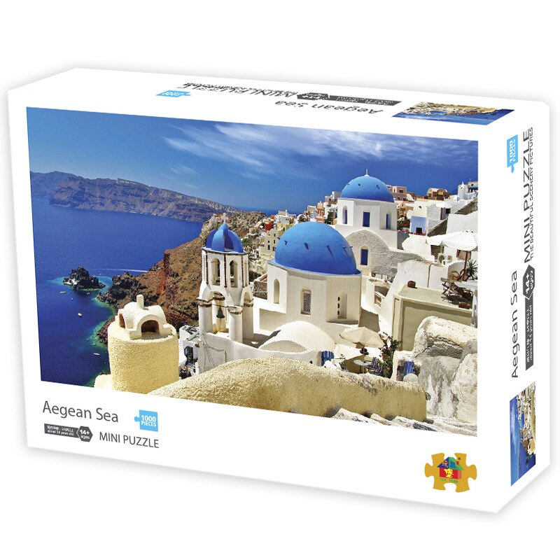 42*30 centimetri jigsaw puzzle 1000 pezzi di Arte di Montaggio foto di Paesaggio di puzzle per adulti giochi giocattoli per adulti mat: wjb19