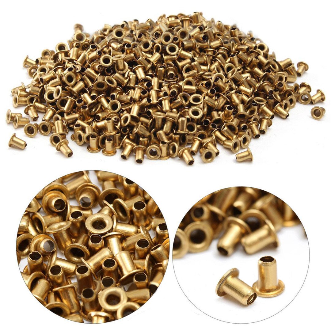 1000Pcs Brass Frame Eyelets Mini Beekeeping Brass Frame Eyelets Set For Beekeeper Bee Equipment Tool