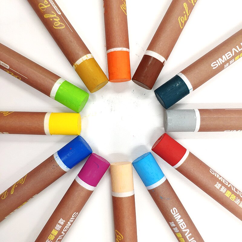 24 36 Colors Oil Pastel for Artist Student Graffiti Painting Drawing Pen School Stationery Art Supplies Soft Crayon