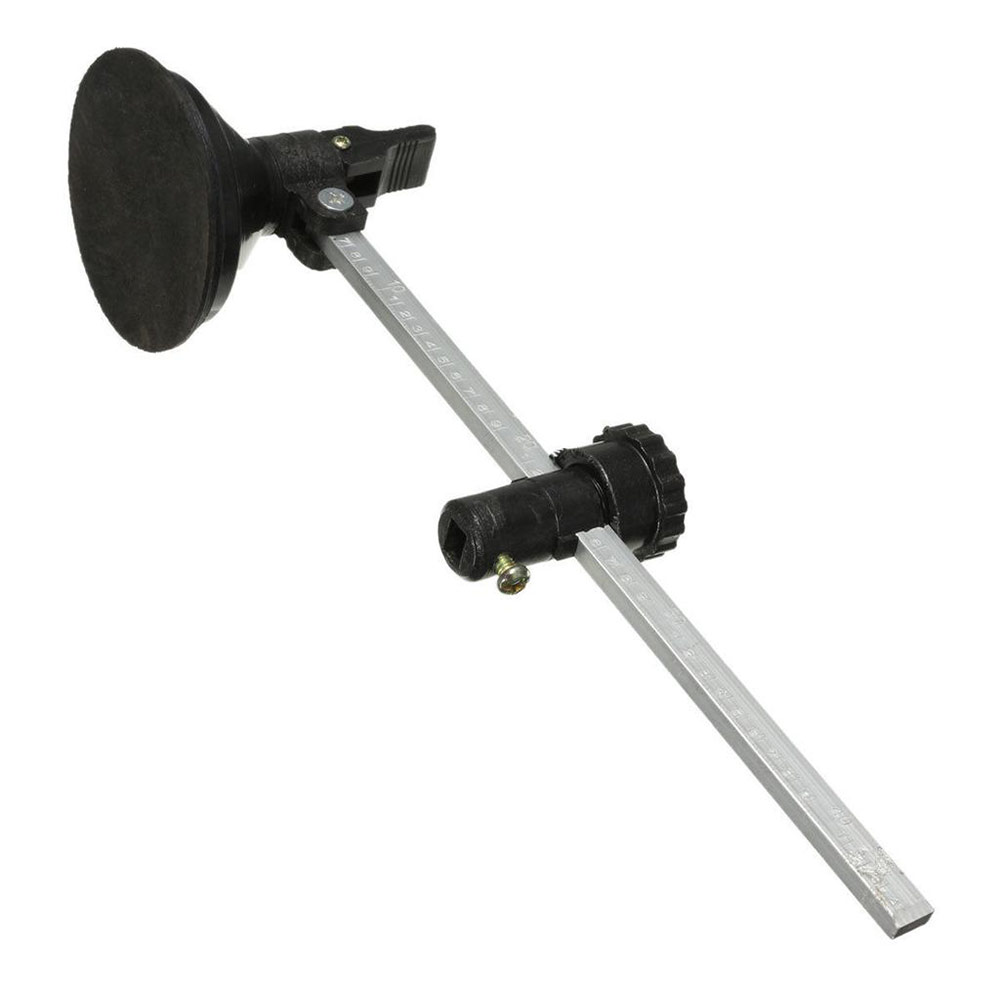 220Mm Lengte Glassnijder 6 Wiel Kompassen Circulaire Snijden Met Zuignap Cirkel Voor