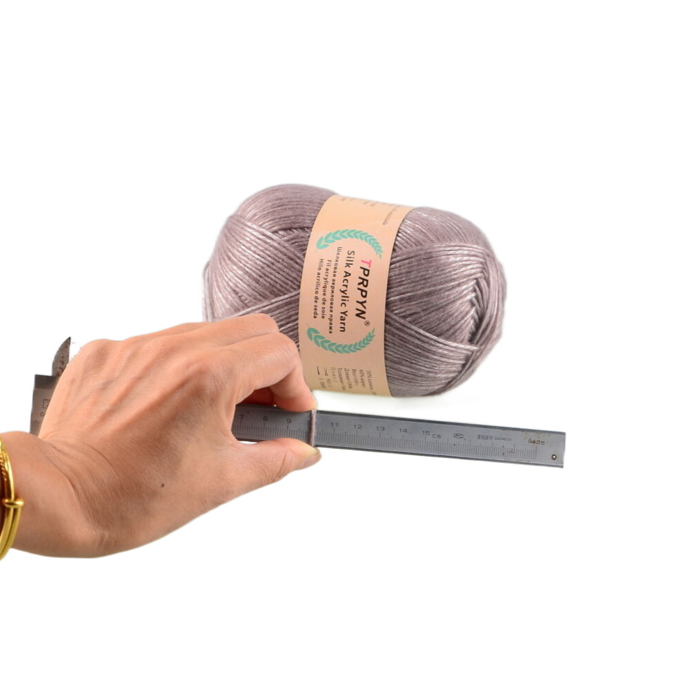 100g 1Pc Hand breien Metallic katoenen Garen zijde acryl Garen om trui deken hoed lijn Haken tas slipper Draad