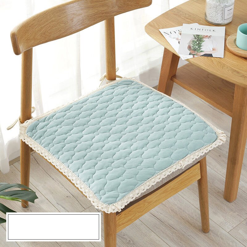Geometrische Patroon Stoelkussens Dikker Zachte Student Seat Pad Winter Warm Kantoor Stoel Zitten Mat Antislip Pluche Kruk kussens: Type A-1