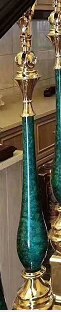H950mm järnräcke baluster stång armstöd staket stång rör ledstång räcke stolpe stolpe baluster för trappa eller dörr