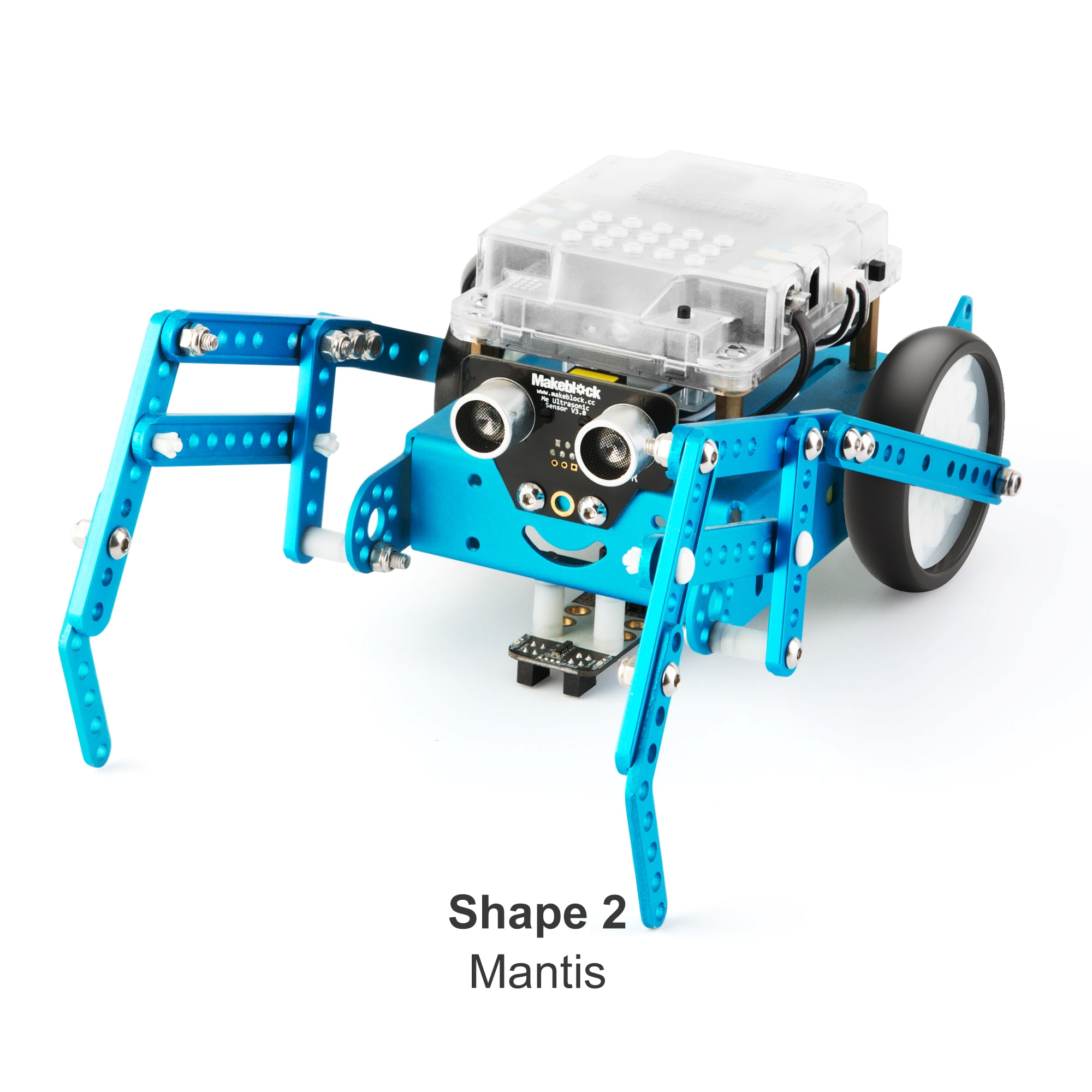 Makeblock Six-Legged Robot Add-On Pack For MBot, 3-In-1 Robot Add-On Pack, 3+ Shapes