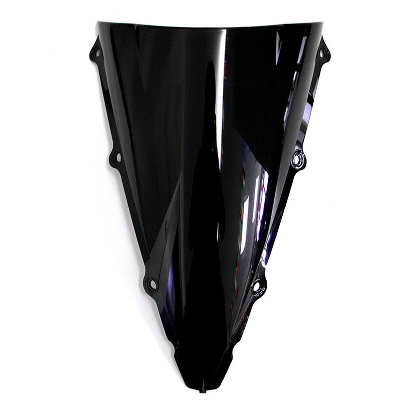 Abs tuulilasi yamaha yzf -r1 yzf  r1 2002 2003 kaksinkertainen kupla moottoripyörän tuulilasi iridium tuulenohjaimet: Musta