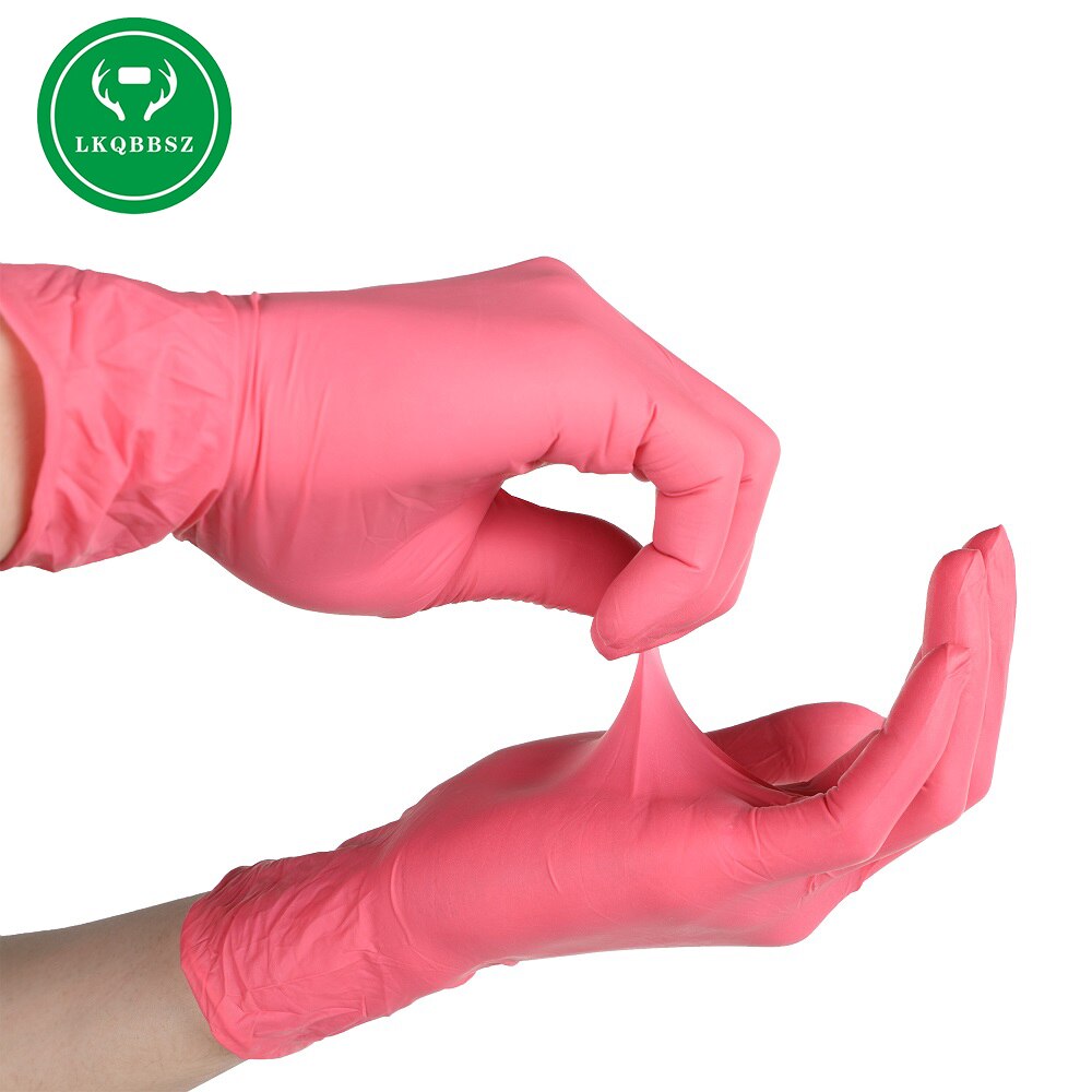 PVC Gloves Disposable Anti-Static Plastic Gloves Mask For Food Cleaning Cooking Kitchen Accessories 20/50/100PCS