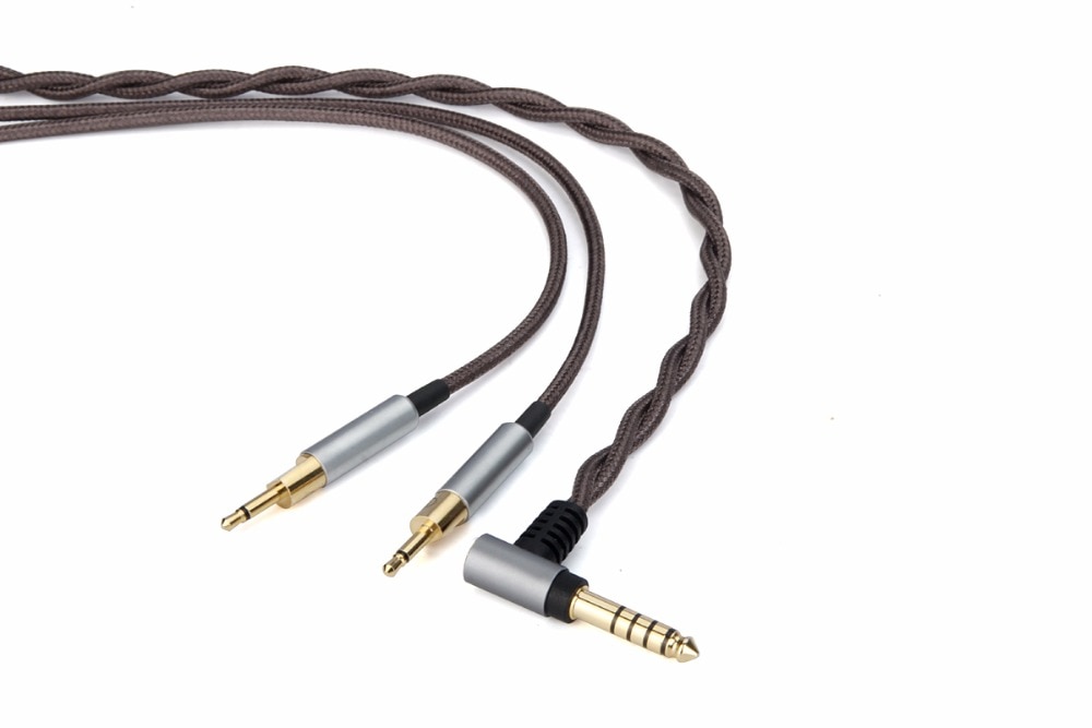 4.4mm/3.5mm oppgradert balansert lydkabel for sennheiser  hd700 hd 700 hodetelefoner