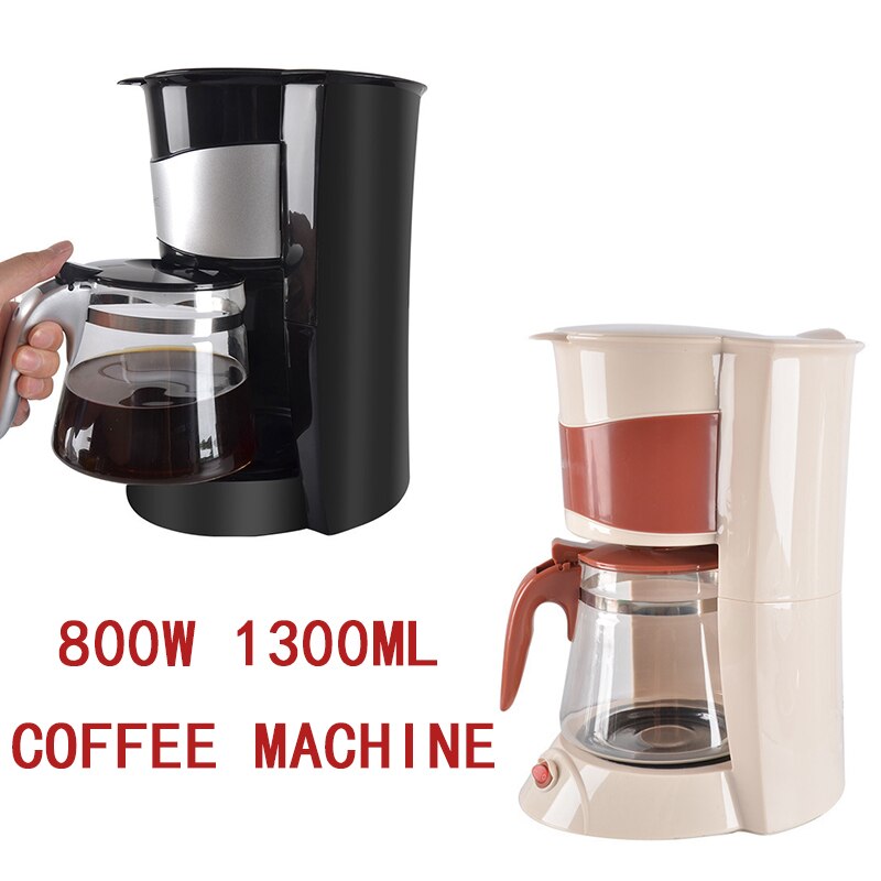 Thee Maker Brouwen Machine Amerikaanse Infuus Koffiezetapparaat Huishoudelijke Kantoor Koffiezetapparaat Elektrische Infuus Machine Met Pot 1300Ml