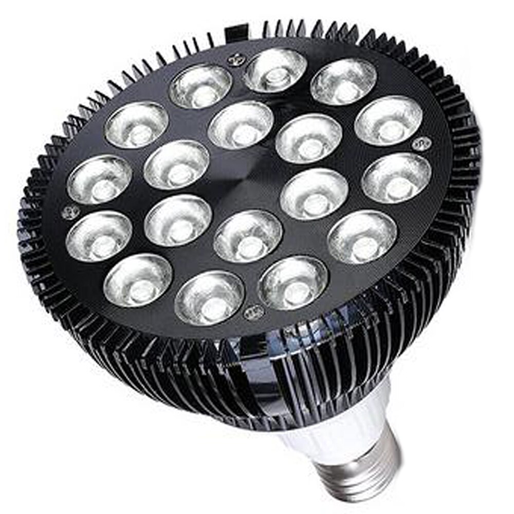 LED Reef Coral Lights E27 PAR 38 54W LED Full Spectrum LED Plant Grow Lights Fish Tank Aquarium Lamp SPS LPS Pongs Soft Corals