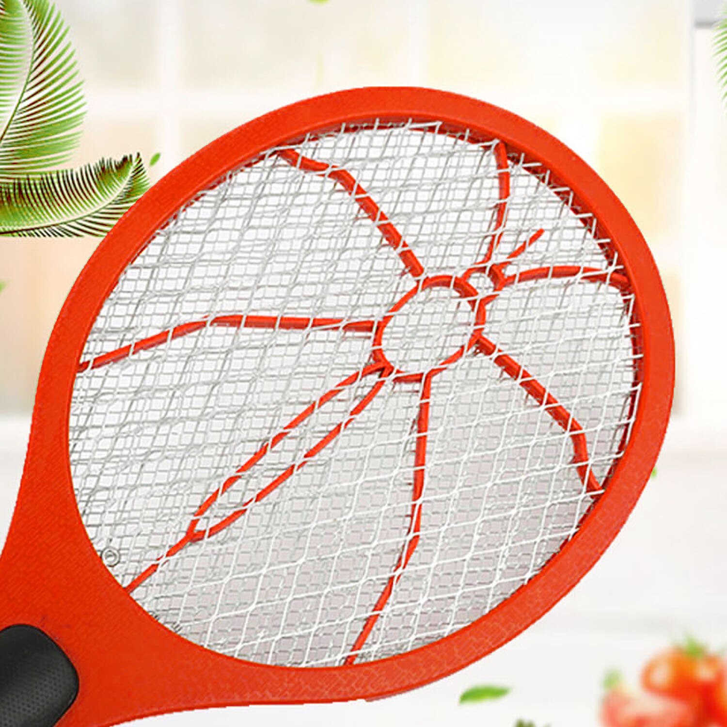 Behogar Batterien Energie Elektrische Fliegen Insekt Moskito-klatsche Zapper Schläger Mörder Insekt mit 3-schicht Sicherheit Netz für Hause drinnen