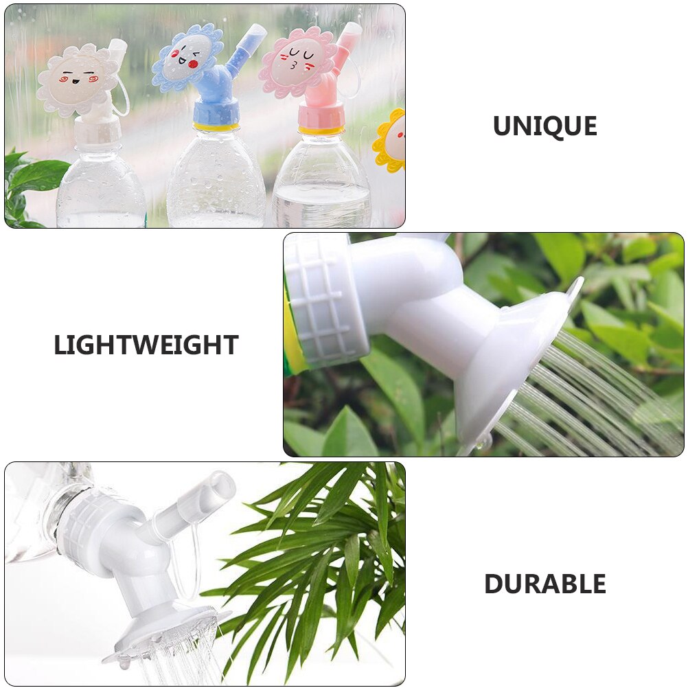 6pcs Simple Durable Funny Bottle Sprinkler Spouts Sprinkler Spouts Bottle Water Sprinklers