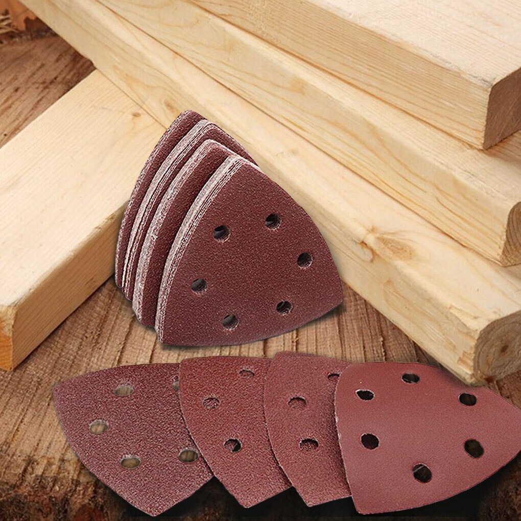 Oscillating Sanding Pad Triangle sanding pad power tool Multitool Oscillating Saw Wood Grinding Abrasive Pad Woodworking Tool