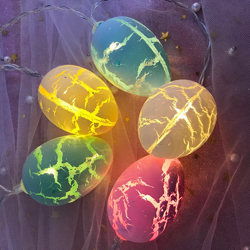 Easter Egg String Lights Led Light For Easter Day Party Decoration Supplies LED lamp light Decoration 1.8/3.3/4.8m Light String