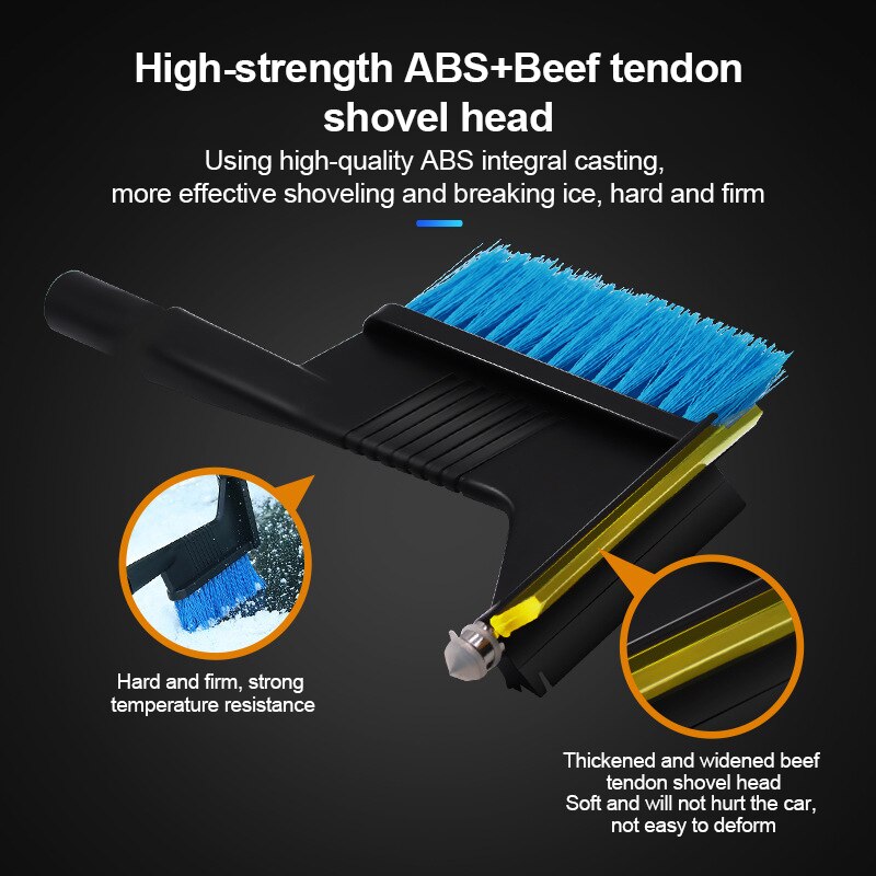 Auto Auto Fahrzeug Schnee Eis Für Schaber Snobroom Snowbrush Schaufel Entfernung Pinsel Winter Schnee Schaufel Blau Pinsel