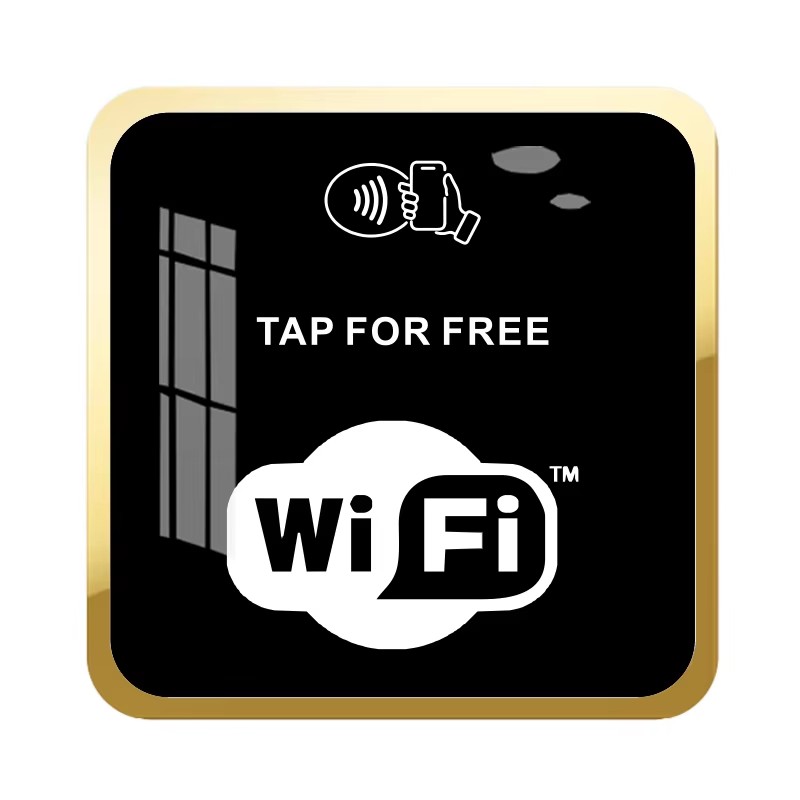 Share Wi-Fi with an NFC Card Seamlessly Connect Guests to Your Wifi: Russet