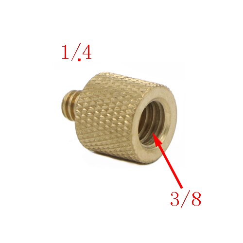 1/4" to 3/8" Male to Female Thread Screw Mount Adapter Tripod Plate Screw mount for Camera Flash Tripod Light Stand