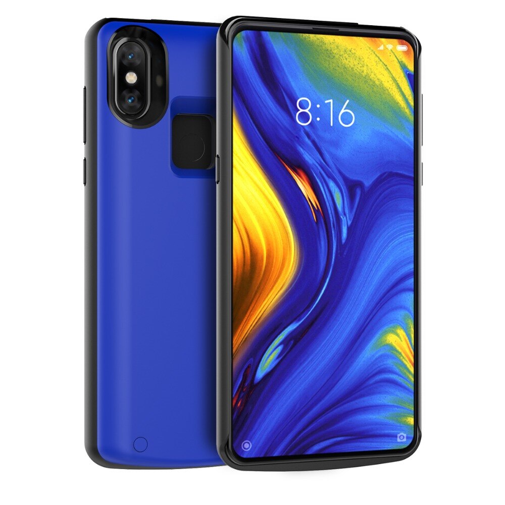 6500Mah Uitgebreid Telefoon Batterij Case Voor Xiaomi Mix 3 Backup Power Opladen Cover Voor Xiaomi Mix 3 Draagbare Batterij charger Cover