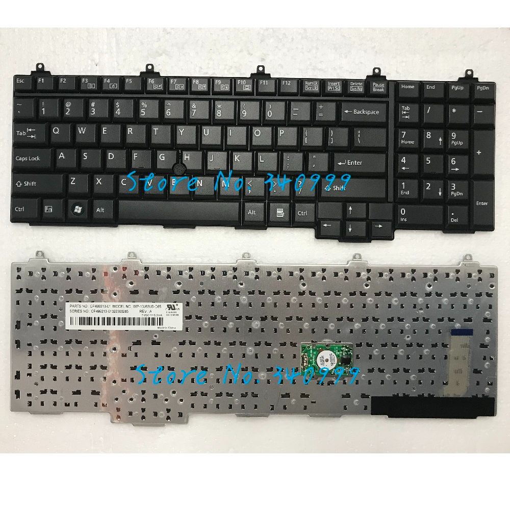 Neue uns tastatur für Fujitsu Lifebook E752 E782