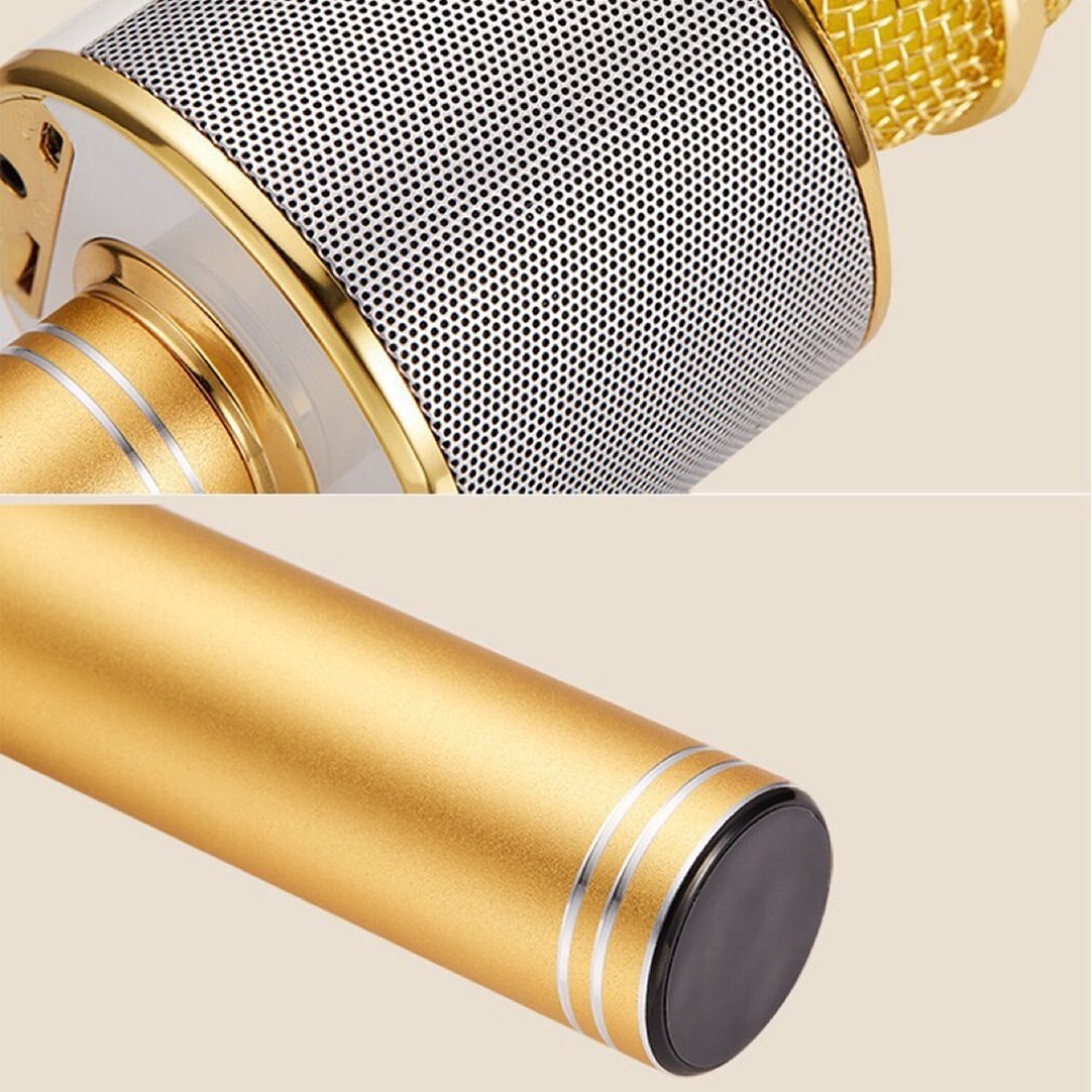 Wireless USB microphone condenser karaoke mic bluetooth stand radio mikrofon studio recording studio