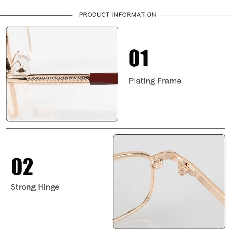 Seemfly Men Women Reading Glasses Diopter With +0.5 0.75 1.0 1.25 1.5 1.75 2.0 2.25 2.5 2.75 3.0 3.25 3.5 3.75 4.0 4.5 5.0 5.5 6