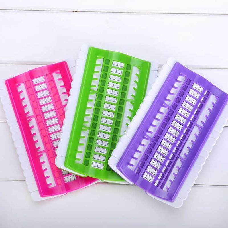 30/50 Positions Thread Holder Cross Stitch Thread Organizer Row Line Tool Embroidery Floss Sewing Accessories Thread Organizer