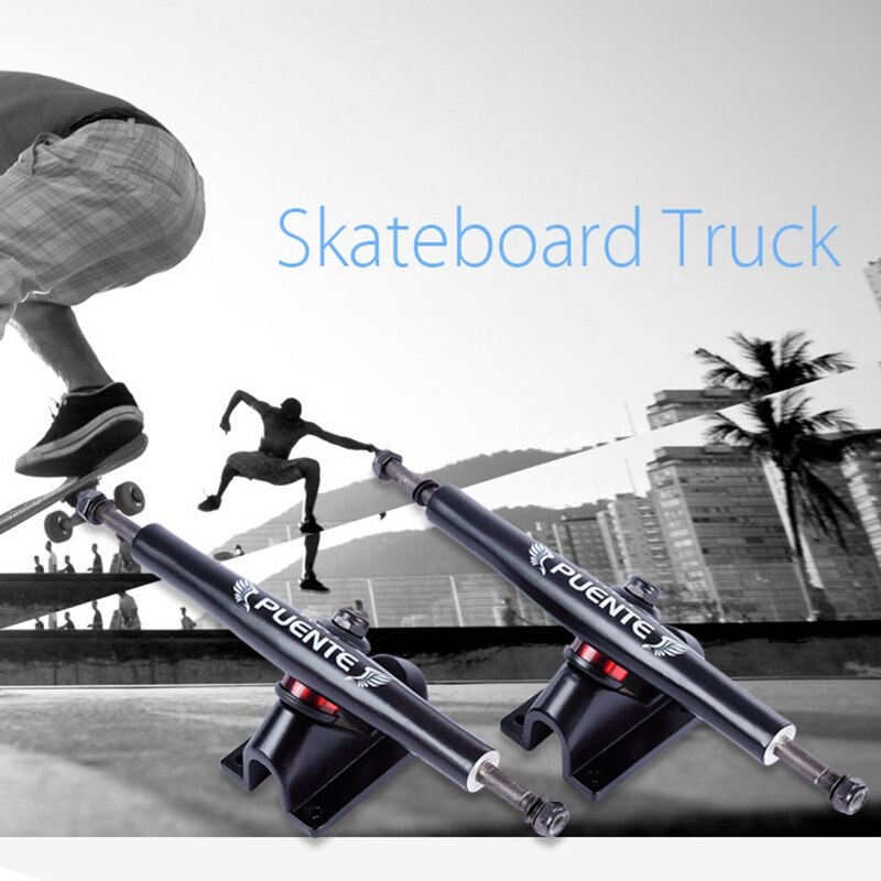 PUENTE 2Stck Generisches 7 Zoll Skateboard Halterung Lkw Zubehör Stoßfest Skateboard Lkw Teile