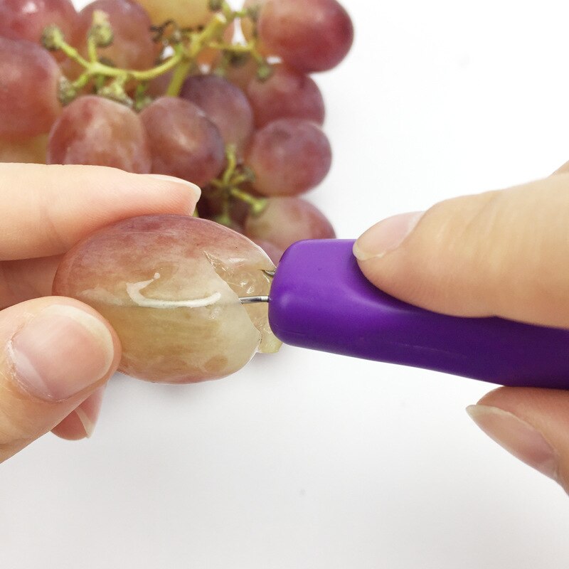 Grape tip Peeler Peeler peeling artifact to seed device meat collector meat picker peeling grape skin peeler kitchen gadget