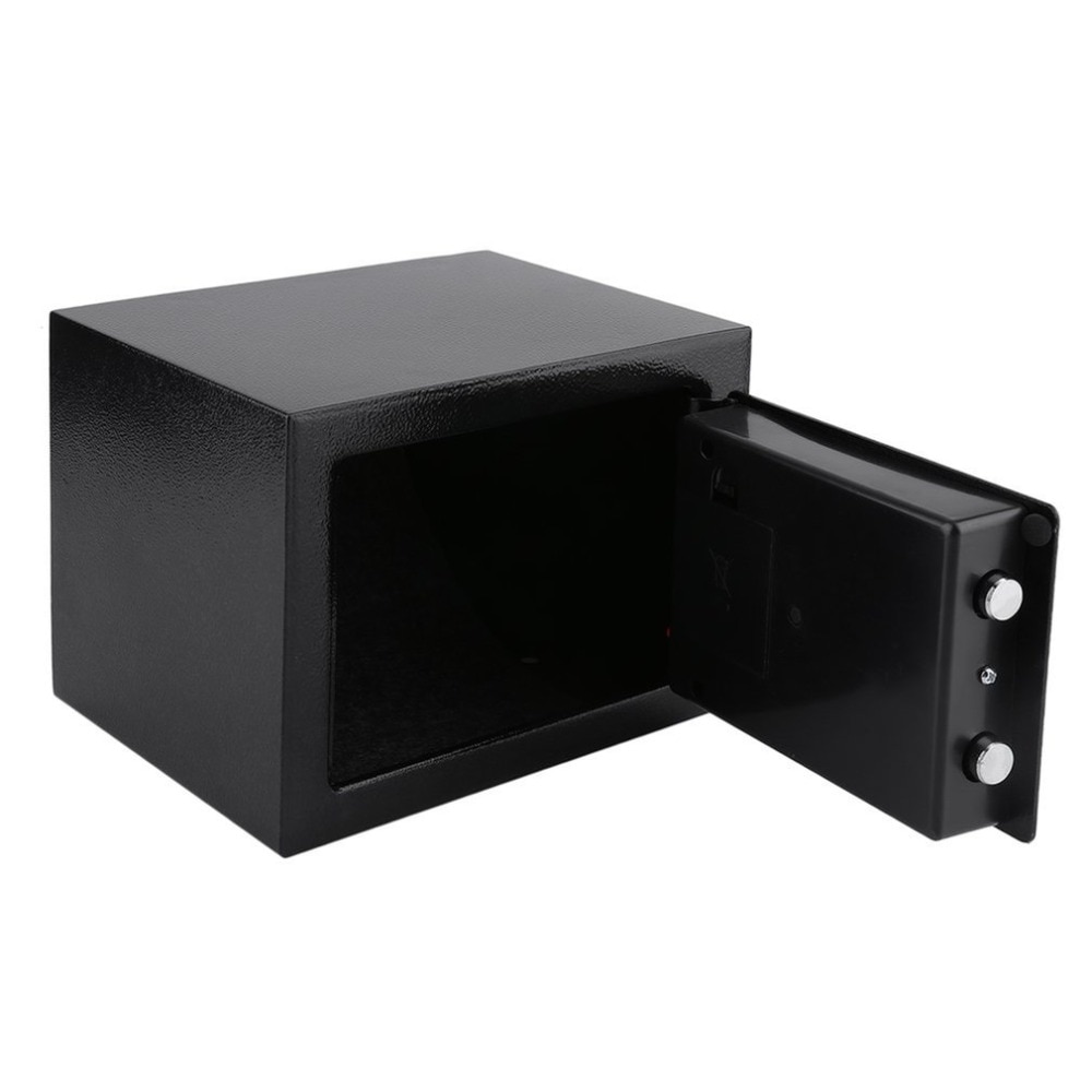 Electronic Safe Box With Digital Keypad Lock 4.6L Mini Jewelry Storage Case Storage Box