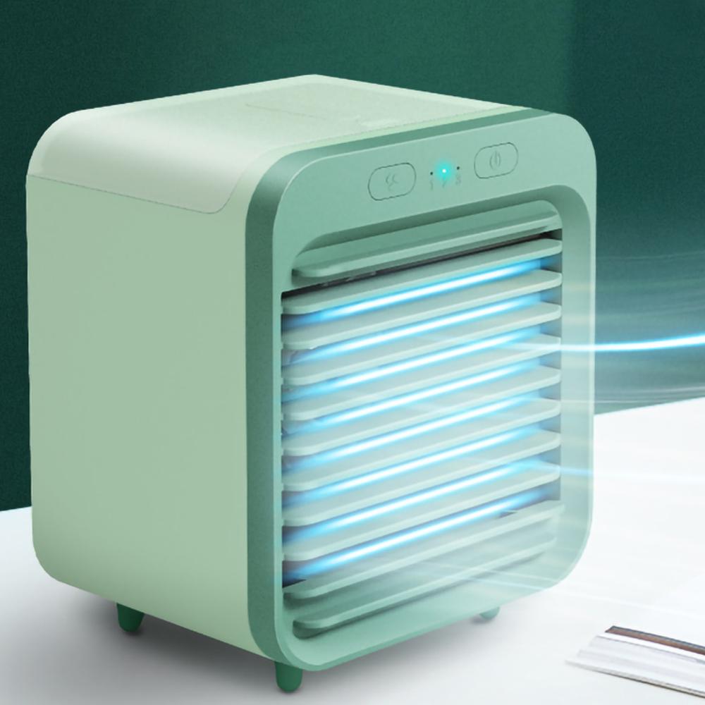 Usb Draagbare Mini Airco Koeling Voor Auto Slaapkamer Koeler Fan 200Ml: Default Title