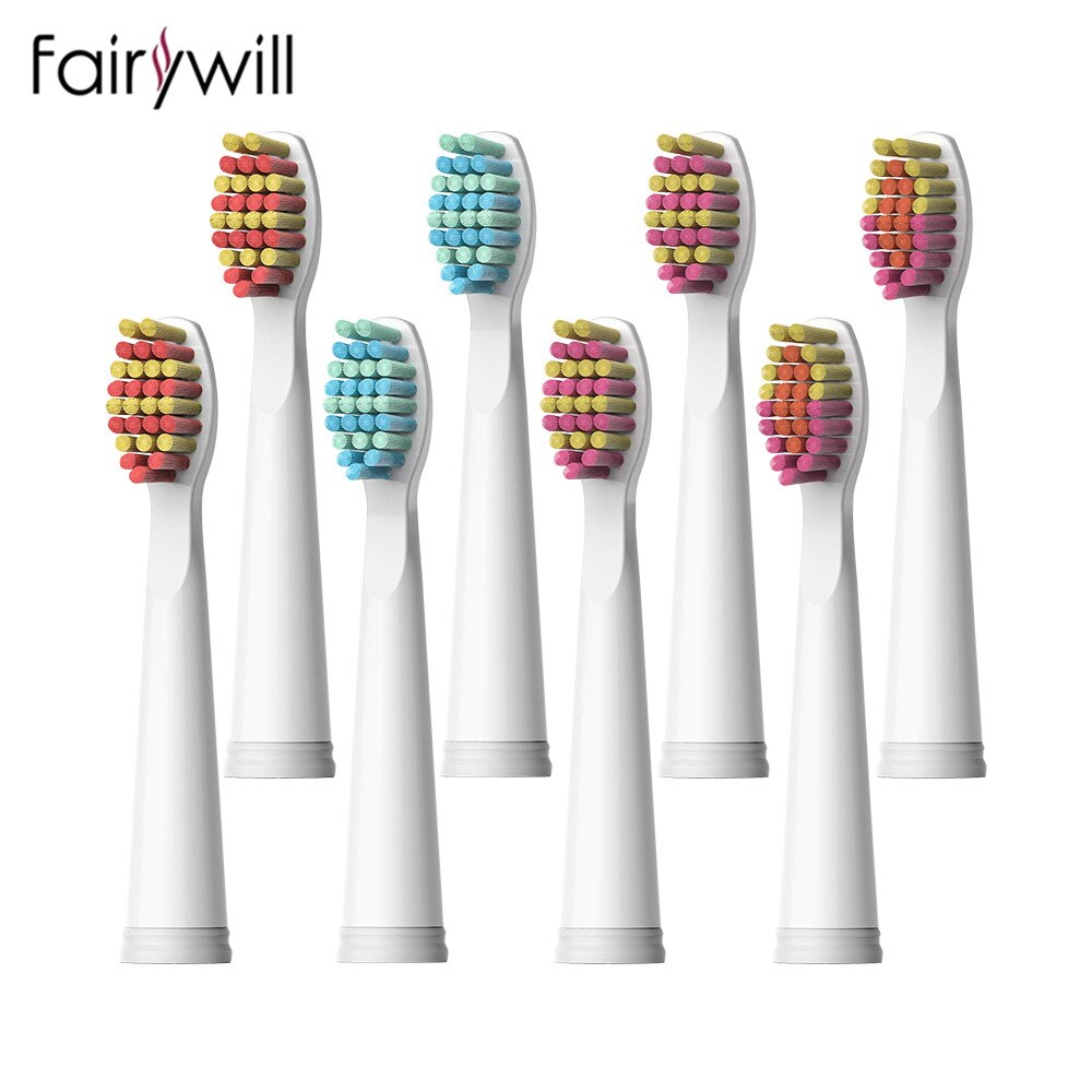 Fairywill Sonic Electric Toothbrushes Replacement Heads Toothbrush Heads Sets Interdental Brush Headsfor FW-507 FW-508 FW-917: AE-FW-04-2