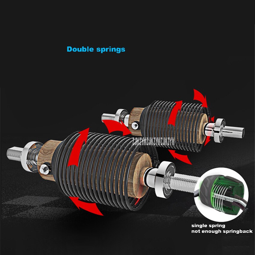 Rebound Power Roller Double Wheel Ab Coaster Low Noise Abdominal Muscle Wheel Home Gym Abdomen Trainer Indoor Fitness Equipment