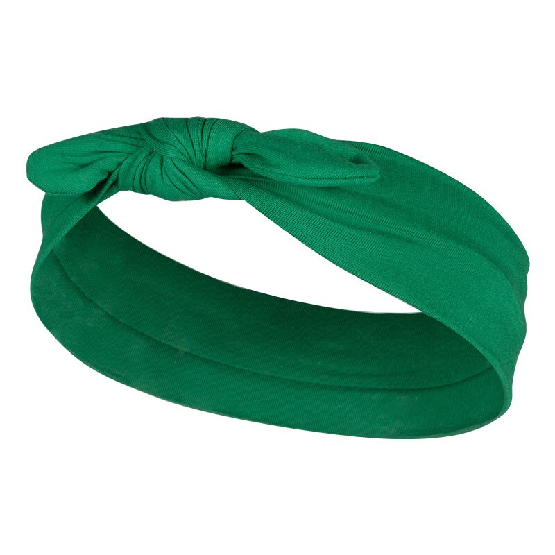 Bandeau Turban en coton avec nœud élastique pour femmes, 2022: FG105-8