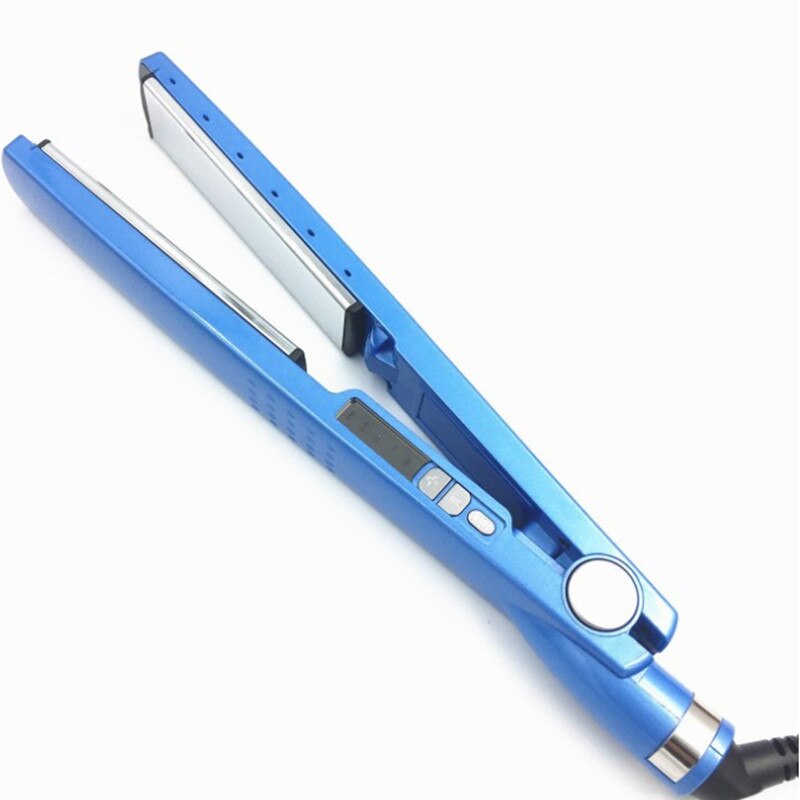 Nano Titanium Digital Ionic Straightener Irons pure titanium-plated plates Flat Iron