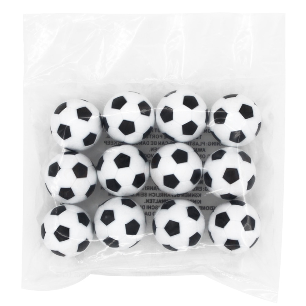 12 pièces Mini 36mm ABS Foosball accessoires Football de Table 36mm balles de Kicker 24 g/pc durable drôle divertissement familial