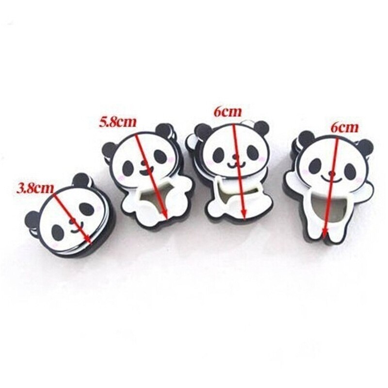 4PCS/set Panda Biscuit Stamp Mold 3D Cookie Plunger Cutter Bread Sandwich Baking Mould Chocolate Candy Decorating Tools