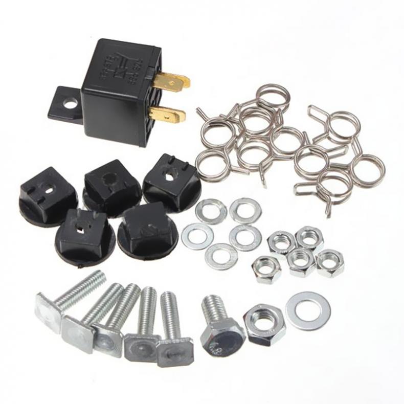 125db 5 Red DIXIE Trumpet 12V Musical Air Horn Compressor Set Dukes of Hazzard General Lee Car Truck Boat Bus Vehicles
