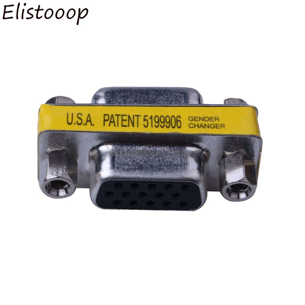 15 pin vga /svga gender converter adapter bender changer adapter converter swap vga honkabel