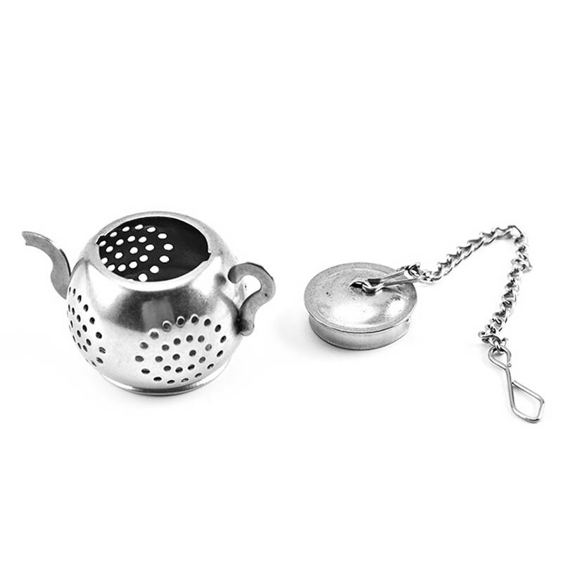 Metal Tea strainer Teapot Shape Loose Tea Infuser ... – Vicedeal