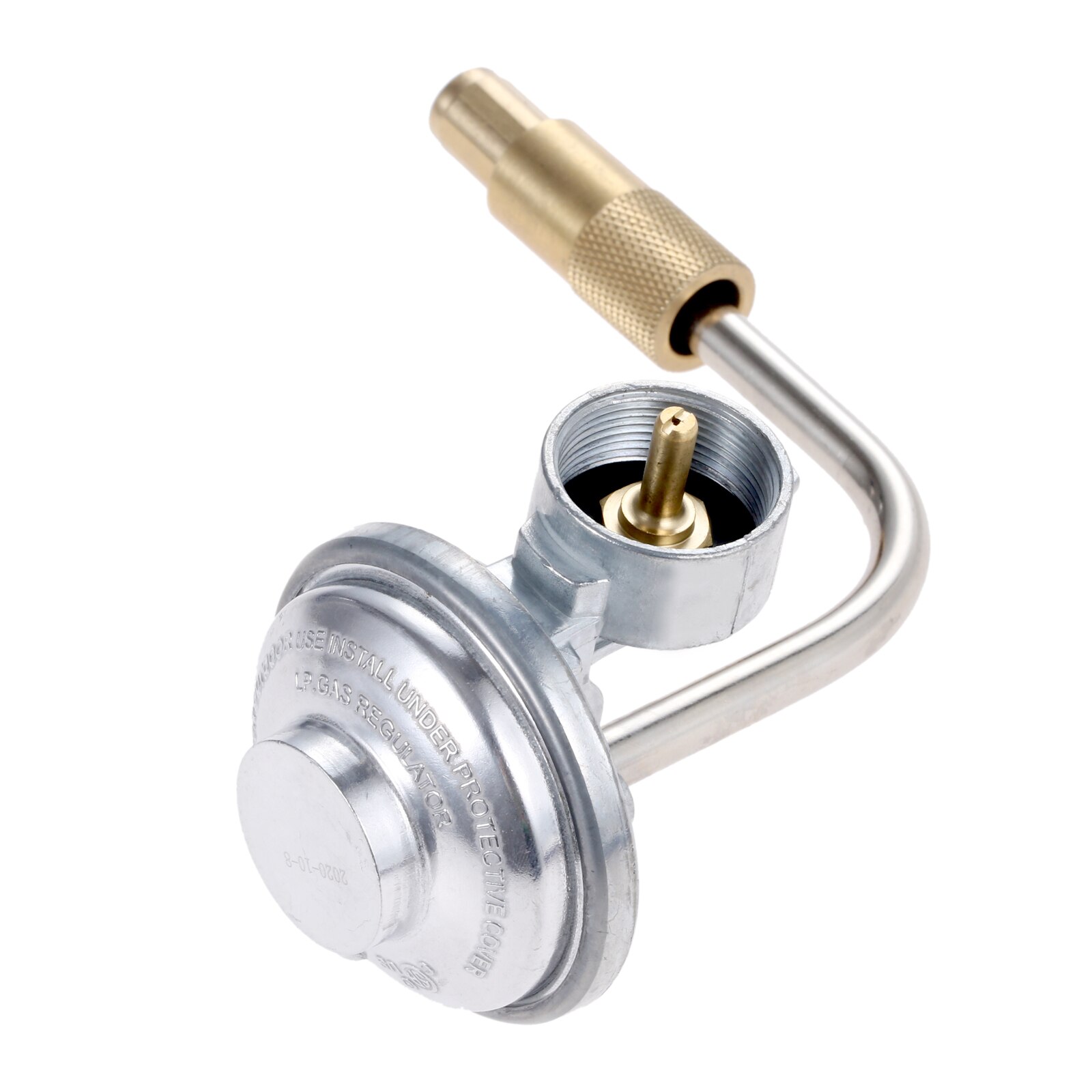 Low Pressure 1lb Propane Regulator with Adapter Fitting fit for Blackstone 17&quot; and 22&quot; Tabletop Griddle