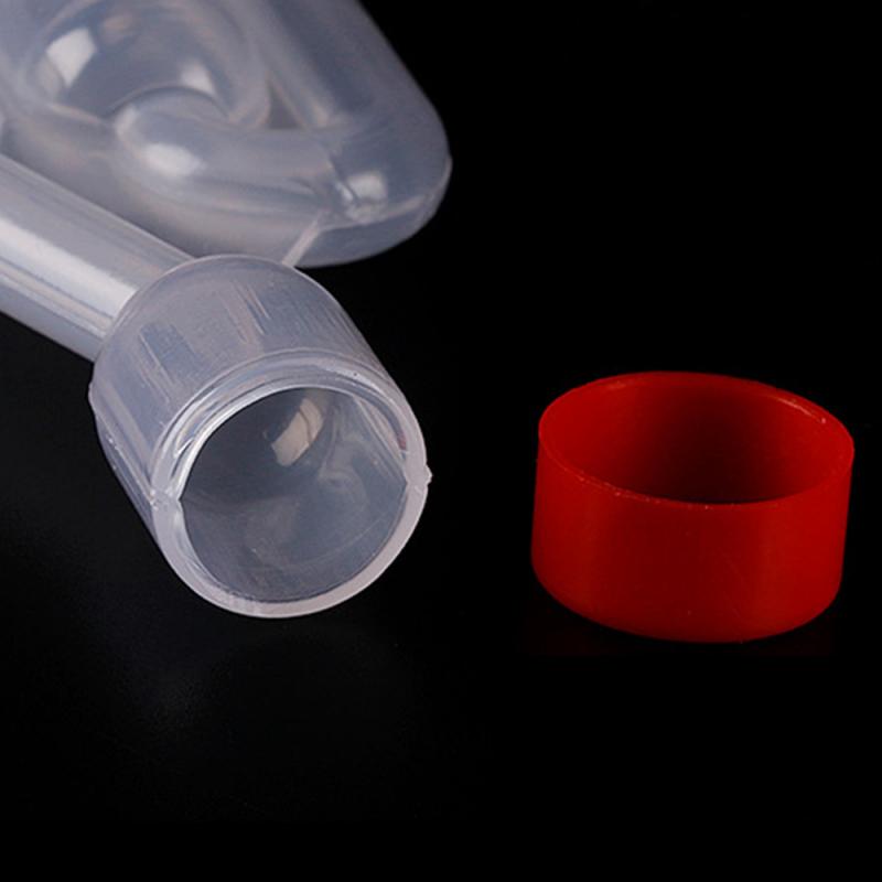Homemade Wine Vent Air Lock Exhaust One-way Home Brew Wine Fermentation Airlock Check Valve Water Sealed Valves Wine Making Tool